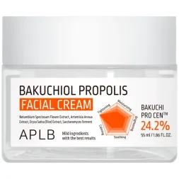 Антивіковий крем для обличчя з бакучіолом і прополісом APLB Bakuchiol Propolis Facial Cream