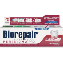 Професійна зубна паста Biorepair Peribioma PRO Gengive 75мл Без фтору Без SLS