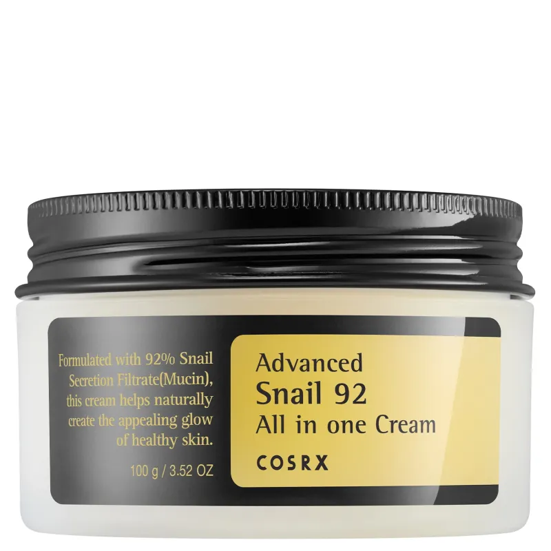 COSRX - Advanced Snail 92 All in One Cream - Багатофункціональний крем зі слизом равлика - 100g