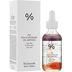 Ампула з ліпосомальною формулою вітаміну К – Dr. Ceuracle PLC Vita K Liposome Oil Ampoule, 50 мл