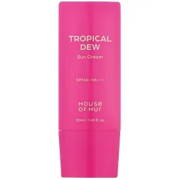 Зволожувальний сонцезахисний крем для обличчя SPF50+ PA++++ House of Hur Tropical Dew Sun Cream