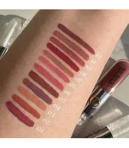 Блиск помада 2в1 матовий+дзеркальний Kiss Beauty Bicolor Lip