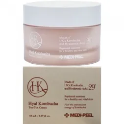 Зволожуючий крем-гель для обличчя з комбучею - Medi peel Hyal Kombucha Tea-Tox Cream, 50 мл