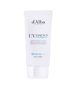 d'Alba - Waterfull Essence Sun Cream SPF 50+ PA++++ - Зволожувальний сонцезахисний крем для обличчя - 50ml