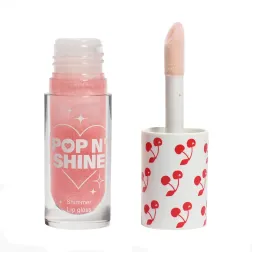 Ультрасяючий блиск для губ з шиммером Pop Gossip Pop n’ Shine Lip Shimmery Gloss - №05 (Coral Fizz)