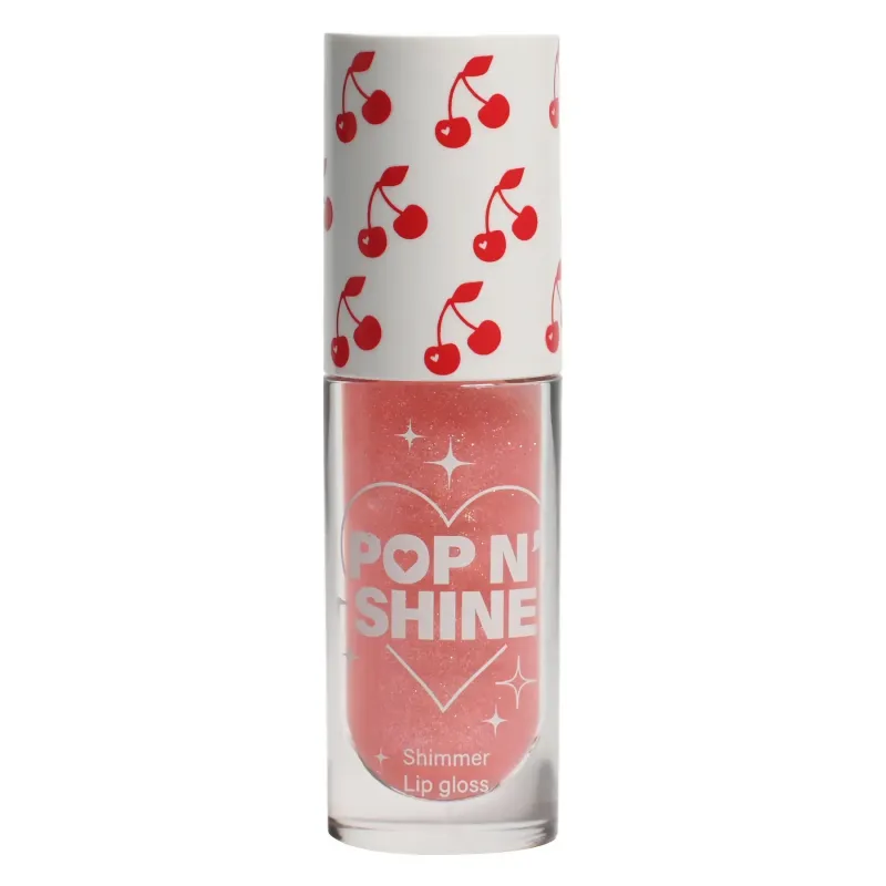 Ультрасяючий блиск для губ з шиммером Pop Gossip Pop n’ Shine Lip Shimmery Gloss - №05 (Coral Fizz)