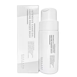 Usolab Intensive Charcoal Enzyme Powder Wash - Очищаюча ензимна пудра з деревним вугіллям, 50 г