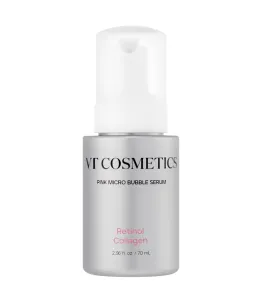 Мікробульбашкова сироватка з ретинолом та колагеном VT COSMETICS RETINOL COLLAGEN PINK MICRO BUBBLE SERUM 70 ml