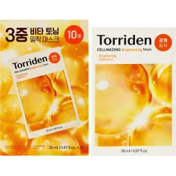 Освітлююча маска для обличчя Torriden Cellmazing Brightening Mask